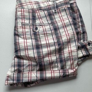 Maurices Plus Size Plaid Chino Shorts